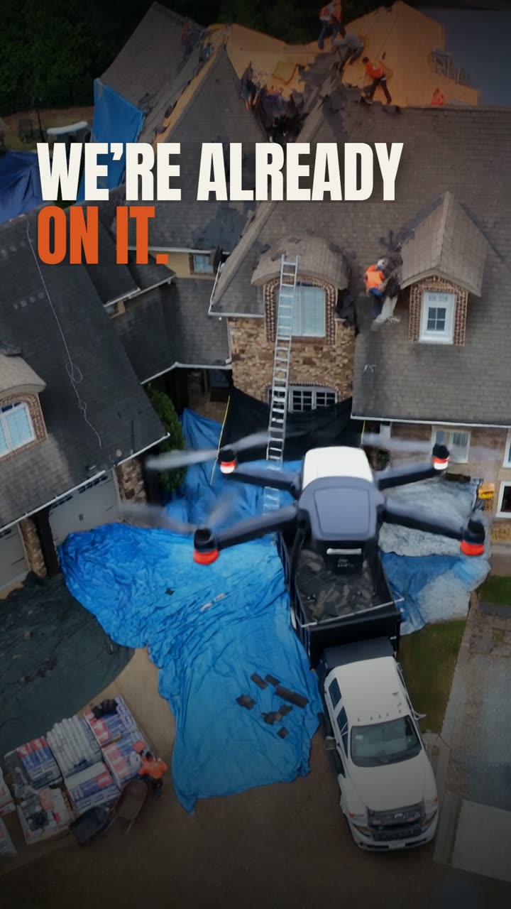 Opening frame of the Elite Catastrophe roofing reel