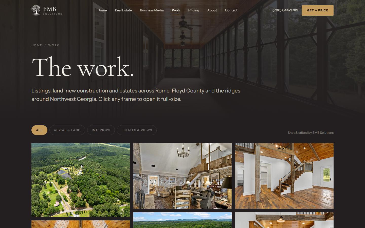 EMB Solutions work gallery of recent properties